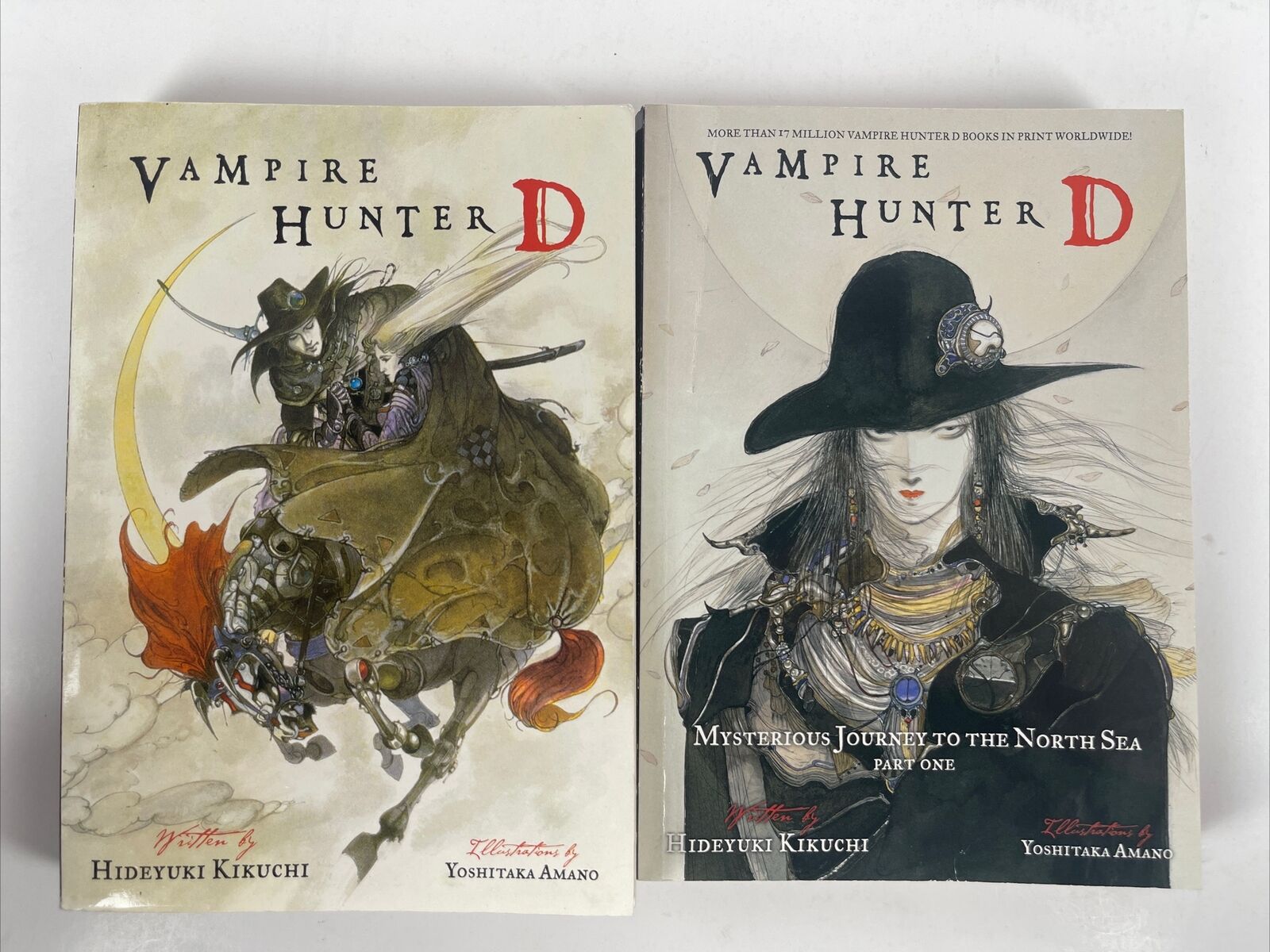 Vampire Hunter D Lot Of 2 Vol 1& 7 by Hideyuki Kikuchi Manga Lot DH Press