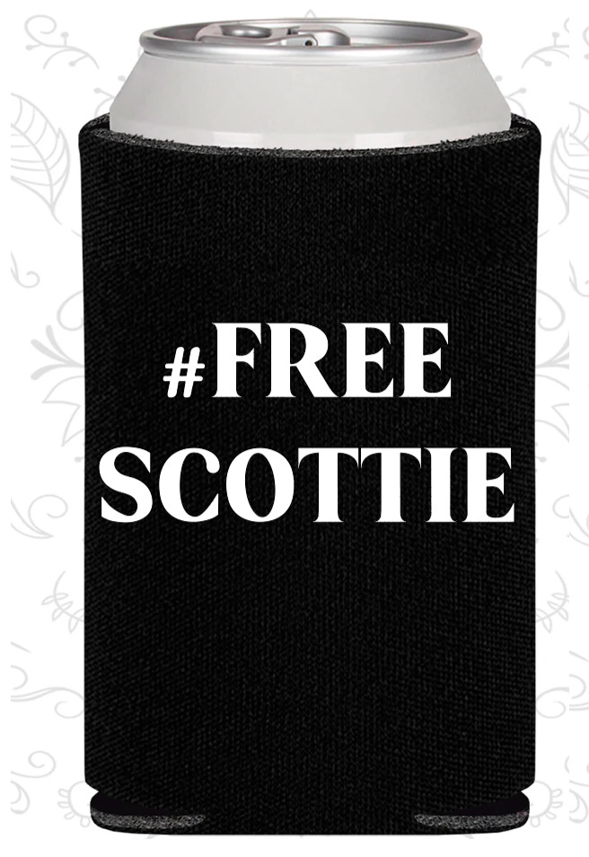 Free Scottie Scheffler Louisville Kentucky Valhalla Golf Beer Koozie