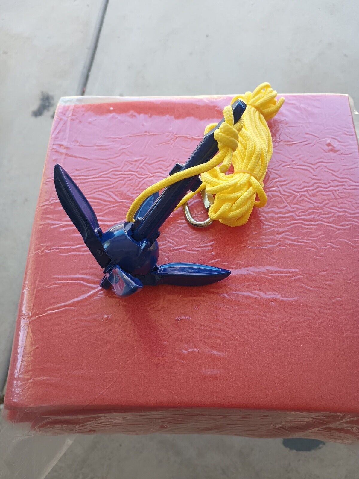 Small Fishing Anchor Foldable.  Boating, Rafting, Caneo