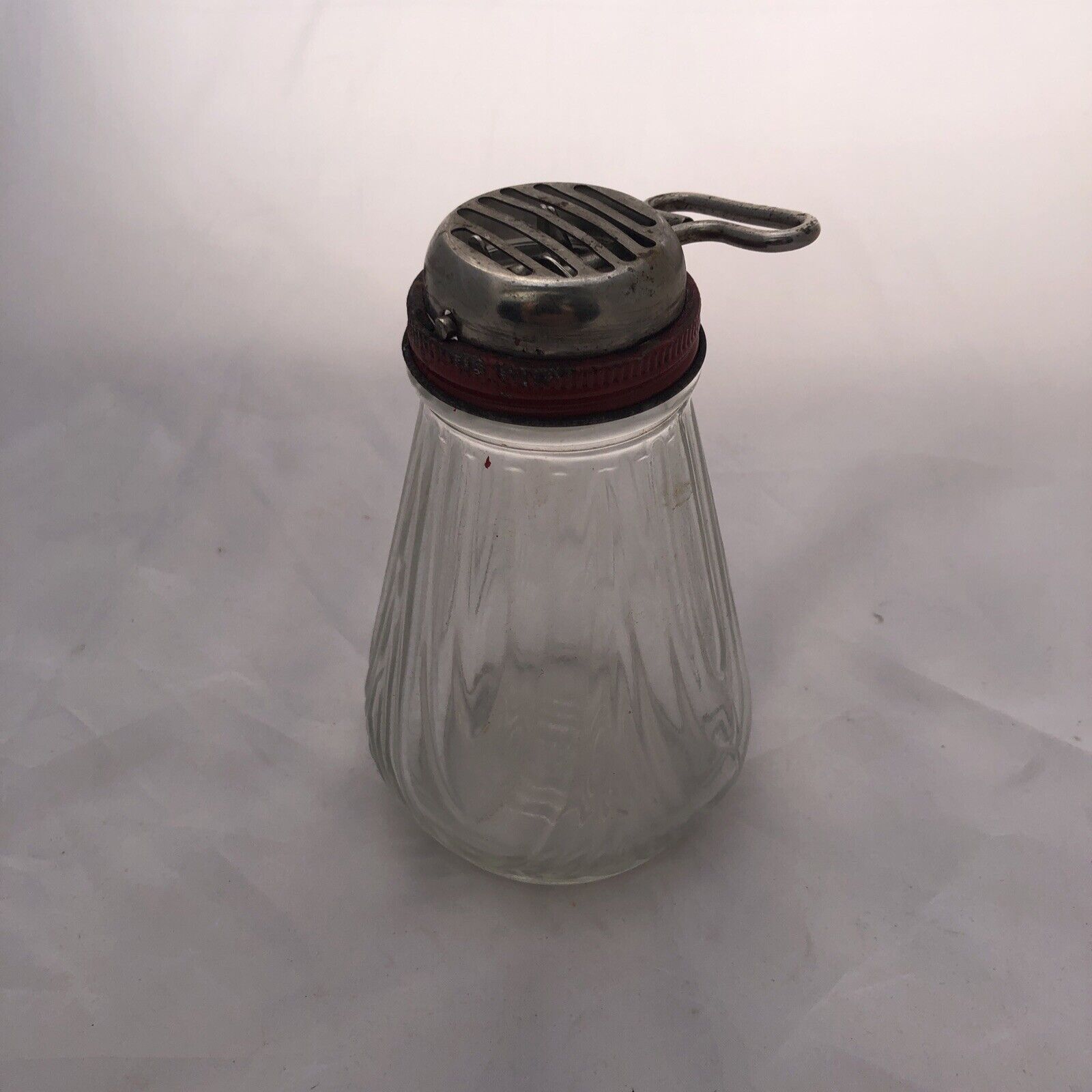 Vintage Pair Spice Nut Hand Crank Chopper Kitchen Grinder Glass Jar