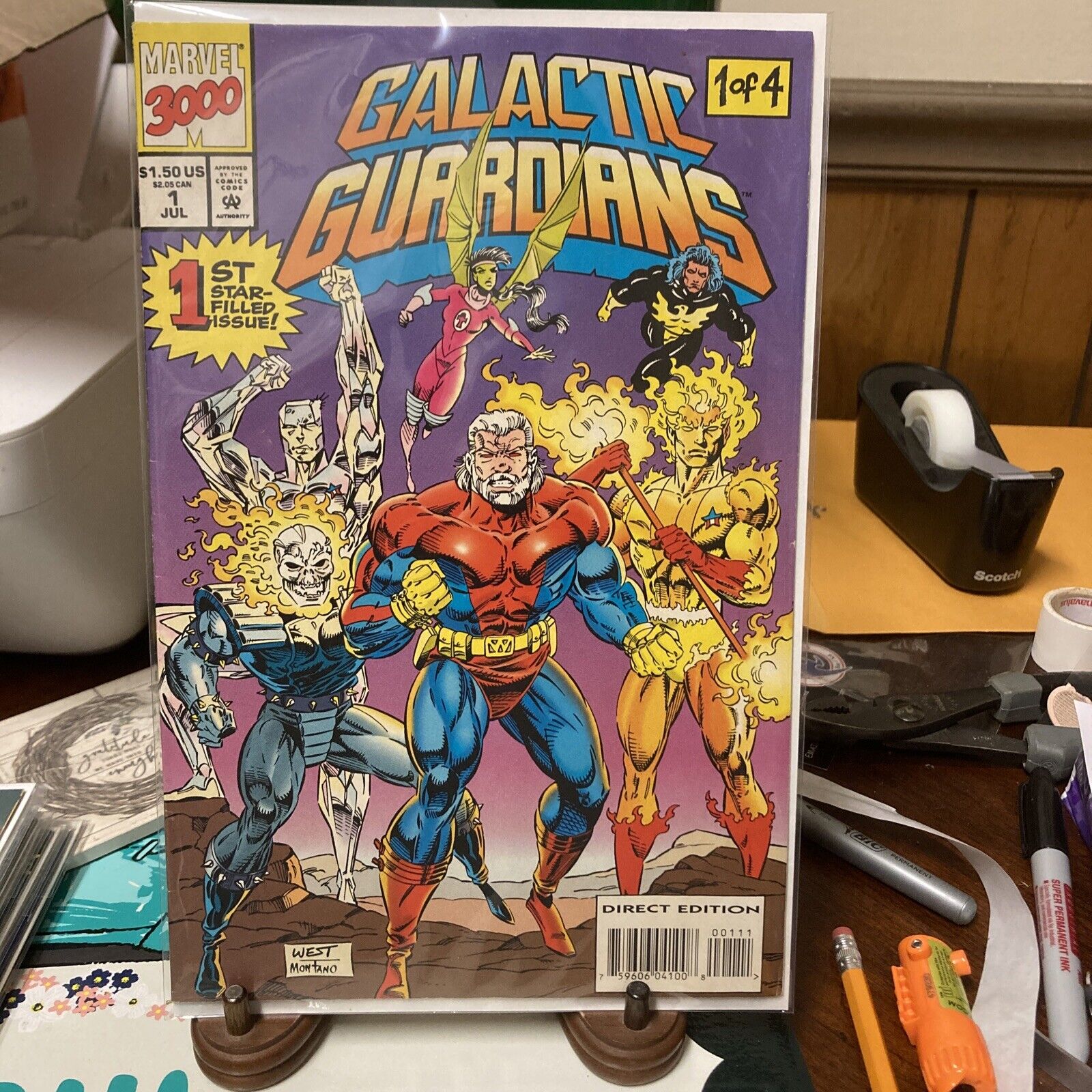 Galactic Guardians #1 (07/1994) DMarvel Comics Mini Series Future Past