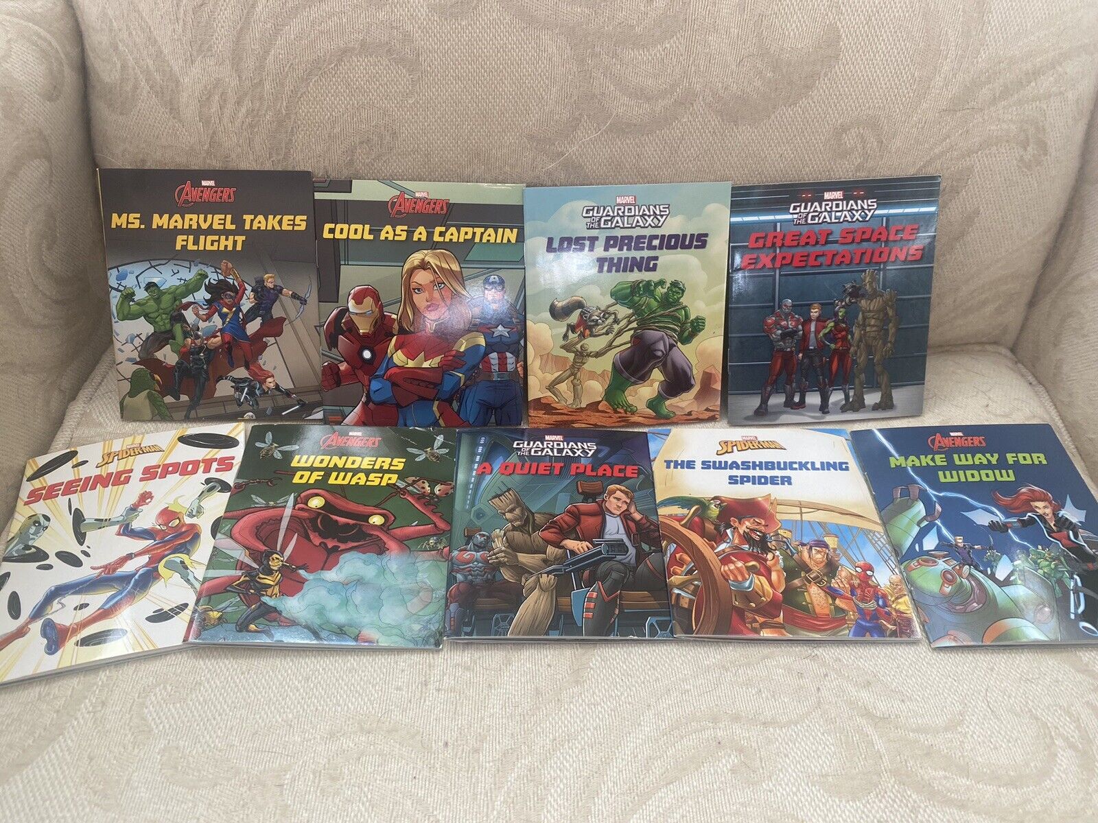 9 Marvel Avengers  MINI STORY BOOKS  2021 Gifts Spider-Man