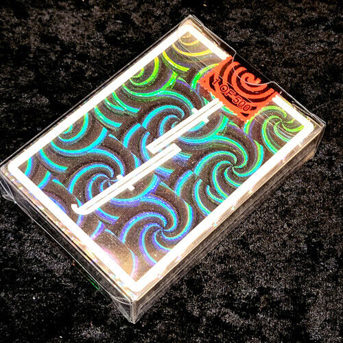 Fontaine Gilded Spiral Holographic Playing Cards 1 of 500