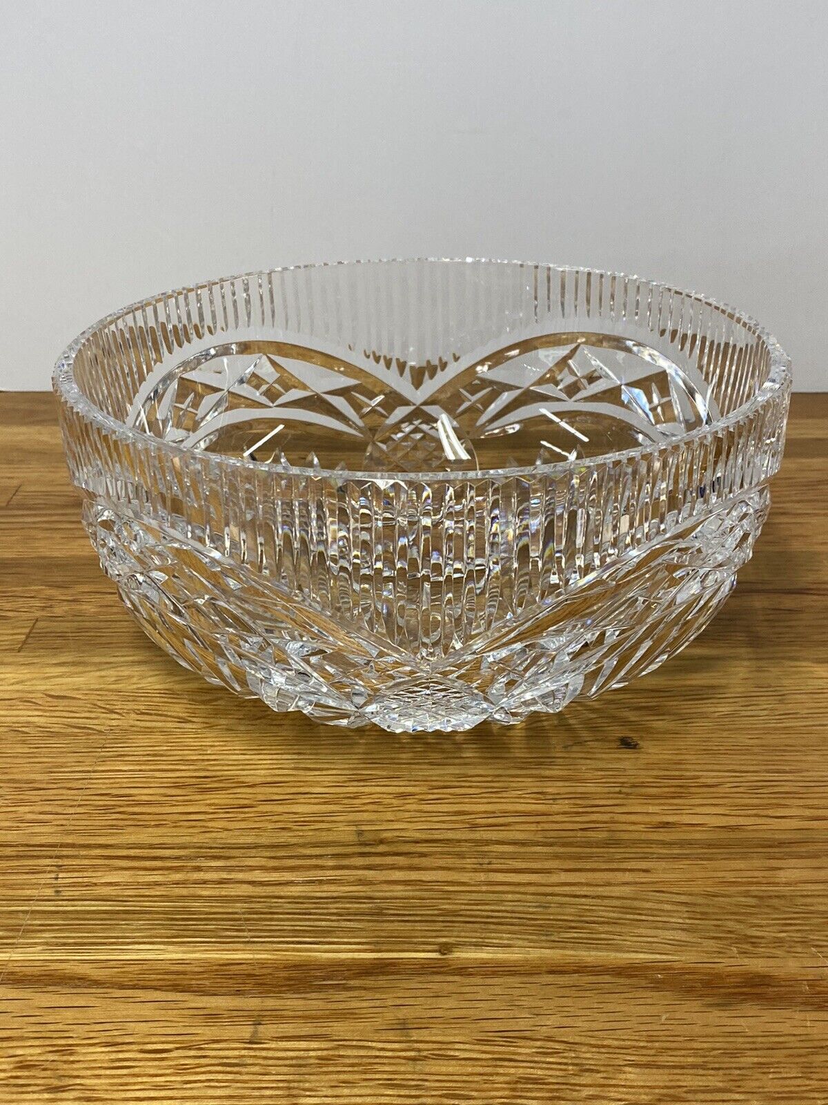 Waterford Crystal 7” Round Bowl Serving Centerpiece