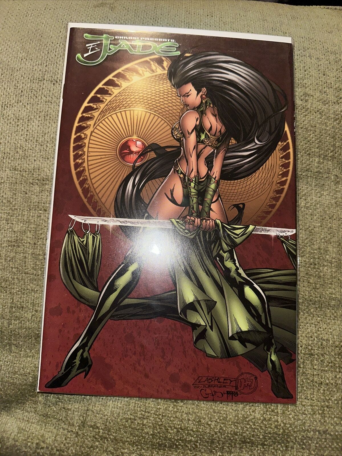 Jade #1 Premium Cover (2001) Choas Comics. Rare