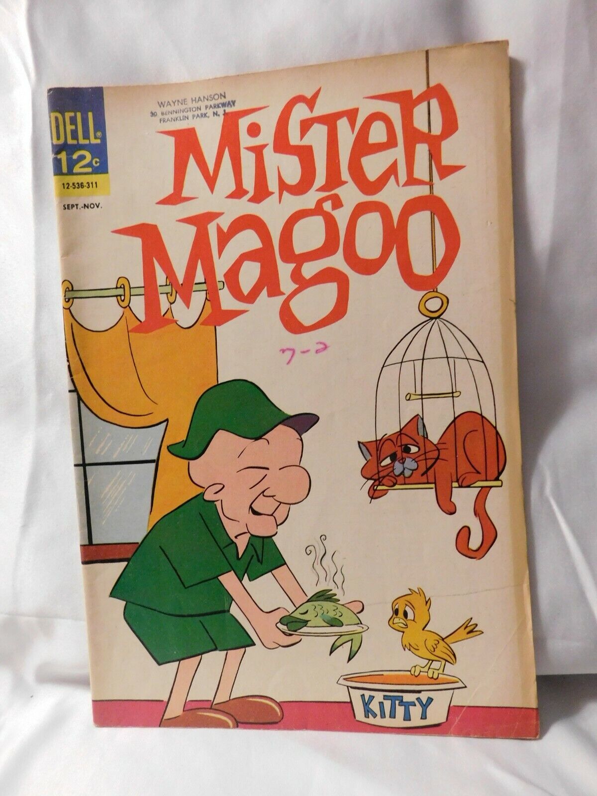 MISTER MAGOO #5 Silver Age Dell Comics 1963 
