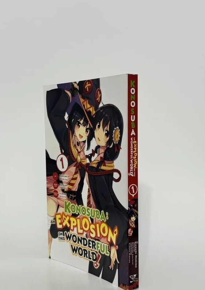 Konosuba An Explosion On This Wonderful World Manga 1, 3 & 4 (NO ISSUE 2)
