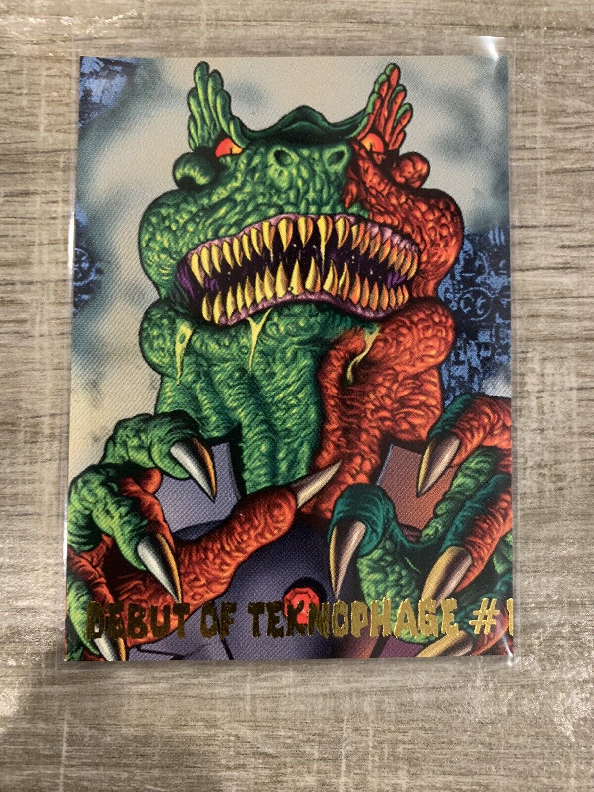 1995 Debut of Teknophage Promo Card #1