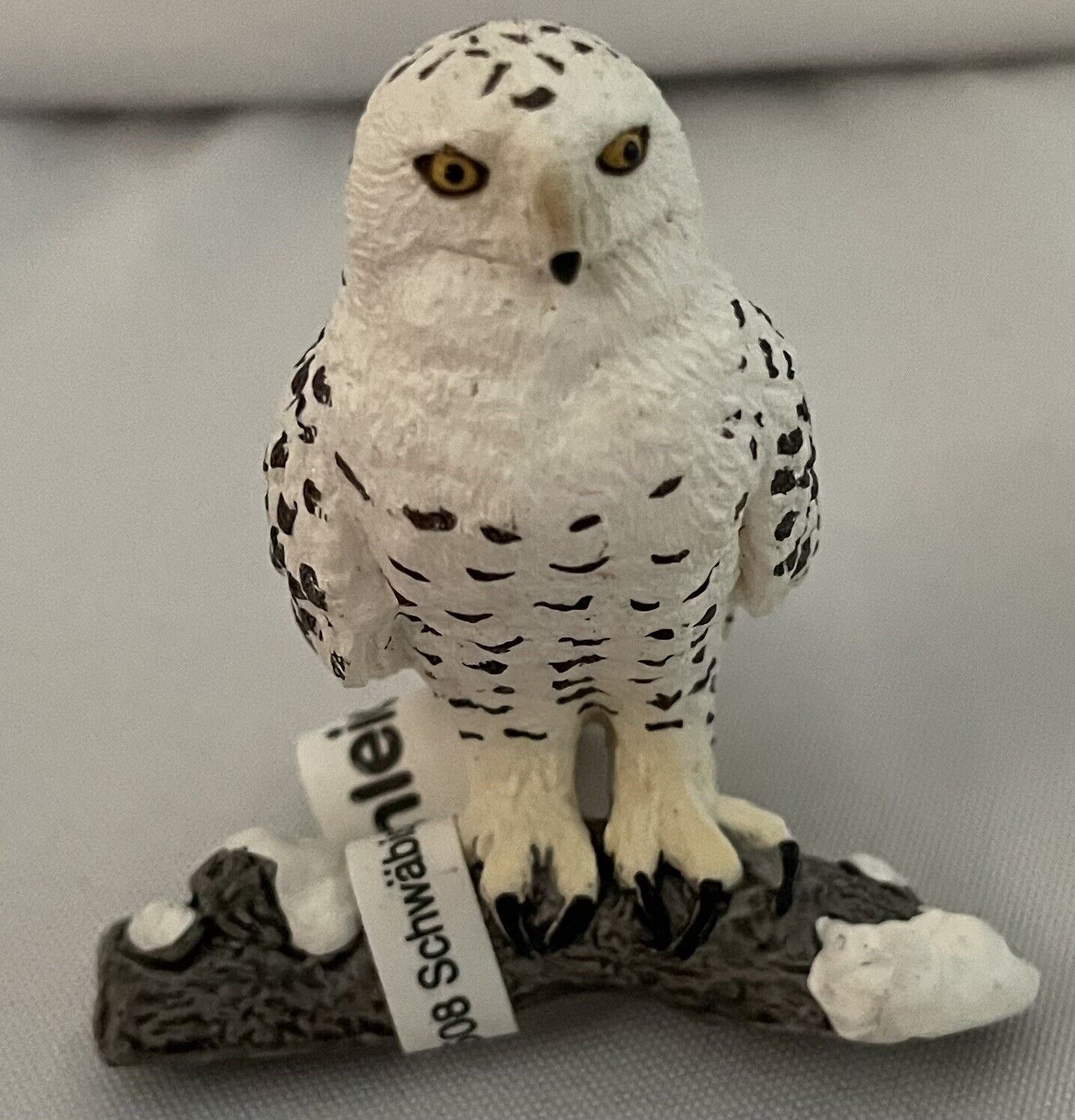 Schleich Snow Owl White & Black 2011 Retired Figure 14671 New With Tag