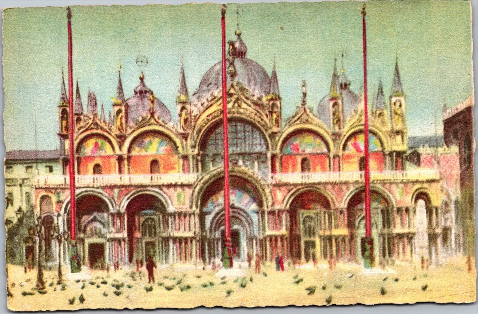 Postcard Italy Venice Chiesa di St. Marco  - Alberto Traldi