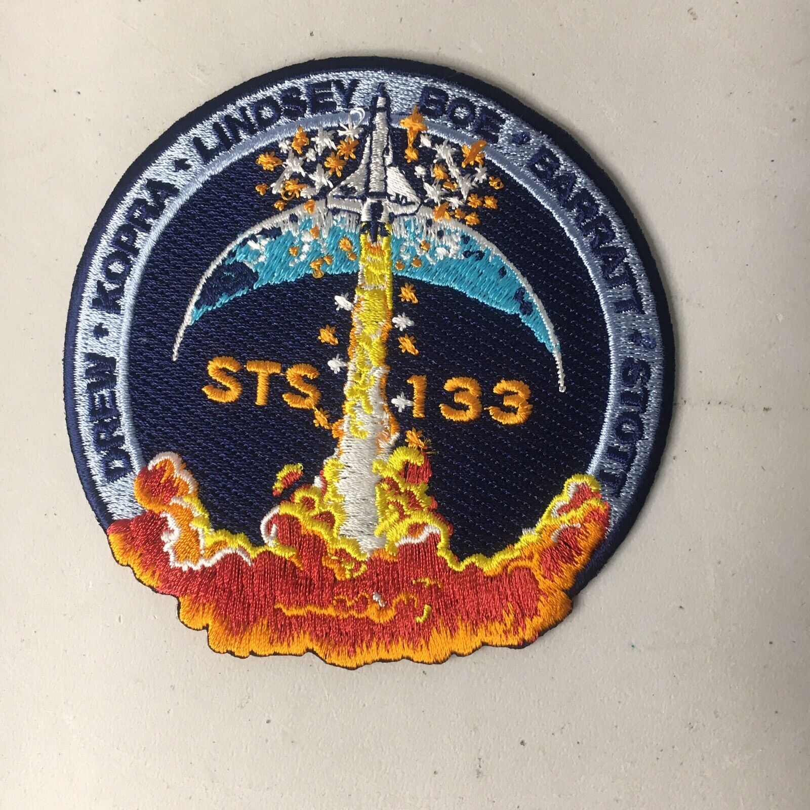 STS-133 NASA space shuttle mission patch : Last Flight of Discovery  * 4\