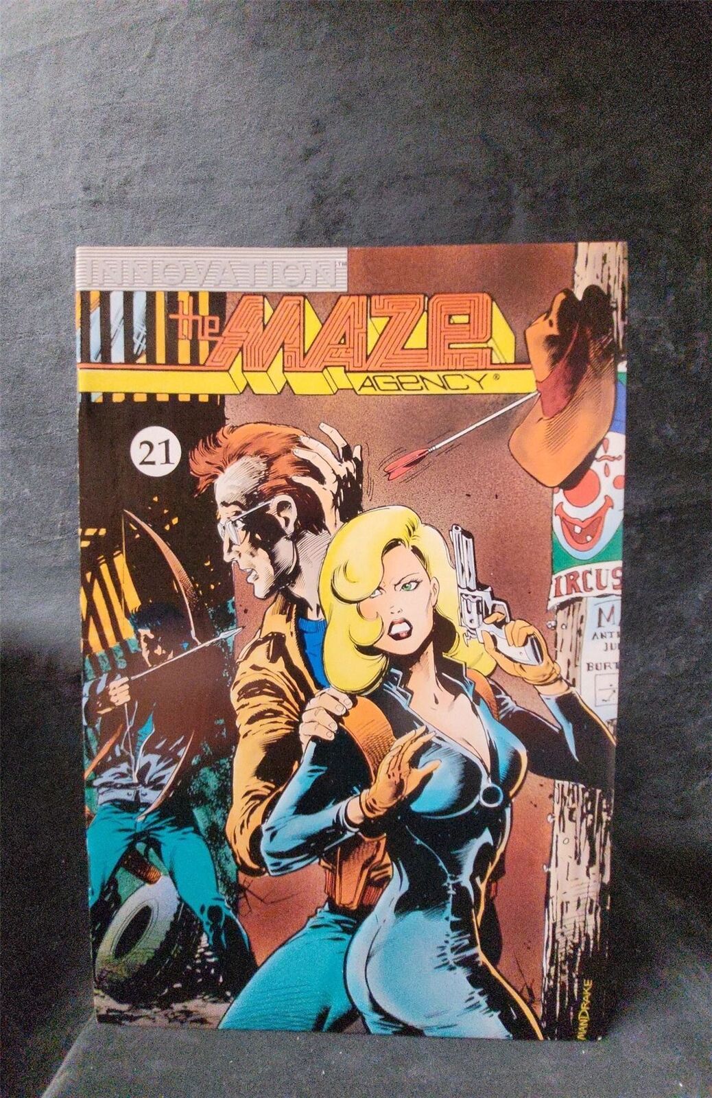 The Maze Agency #21 1991 comico Comic Book 