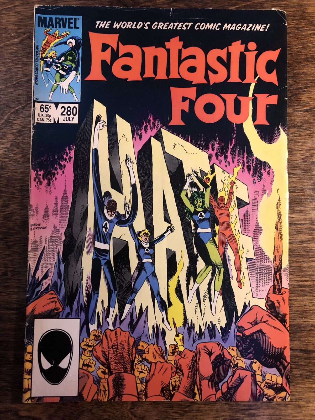 Fantastic Four #280 (1985, Marvel Comics)