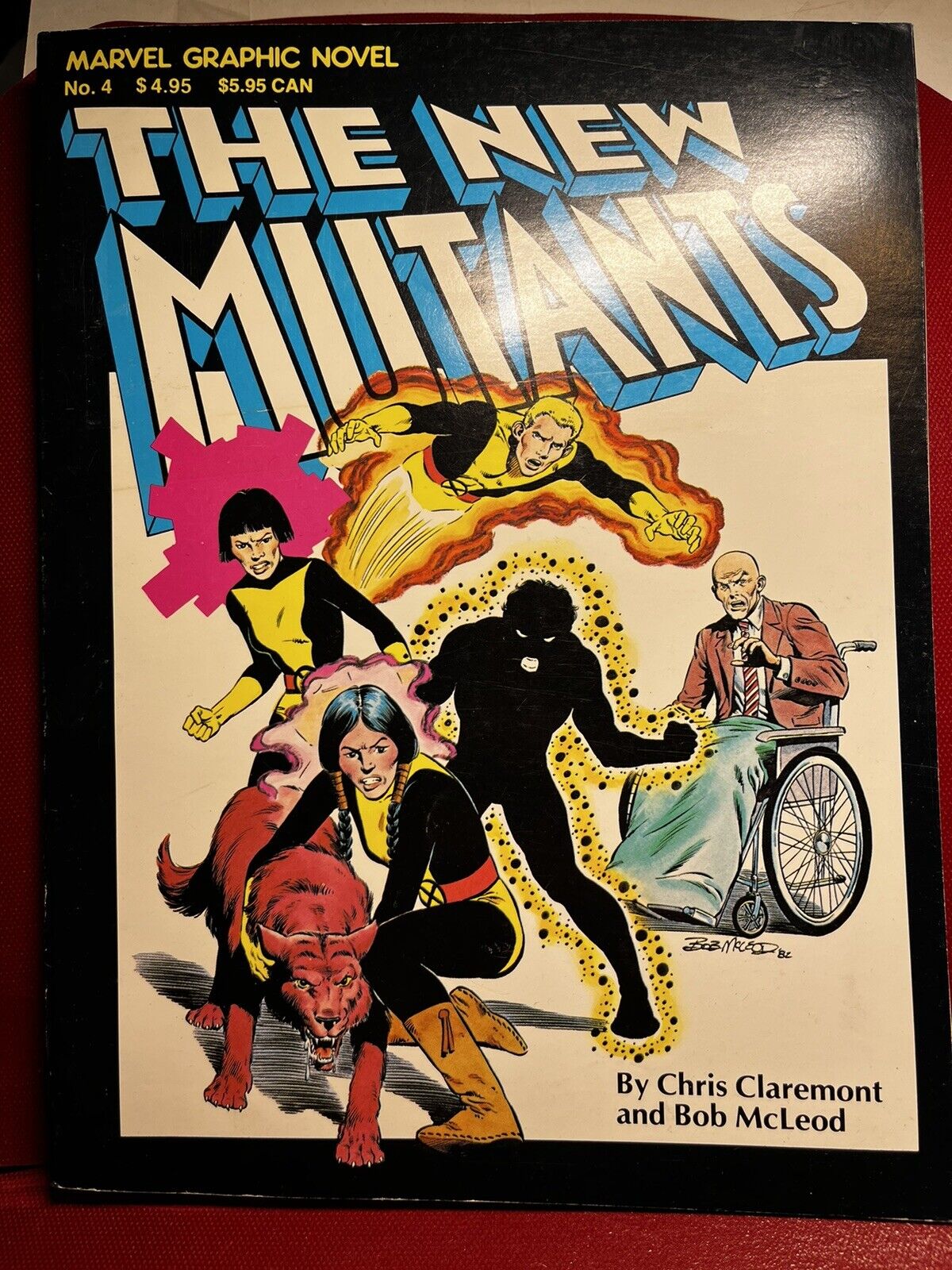 Marvel Graphic Novel # 4 5th Printing (First print 1982) VF 1st New Mutants Team
