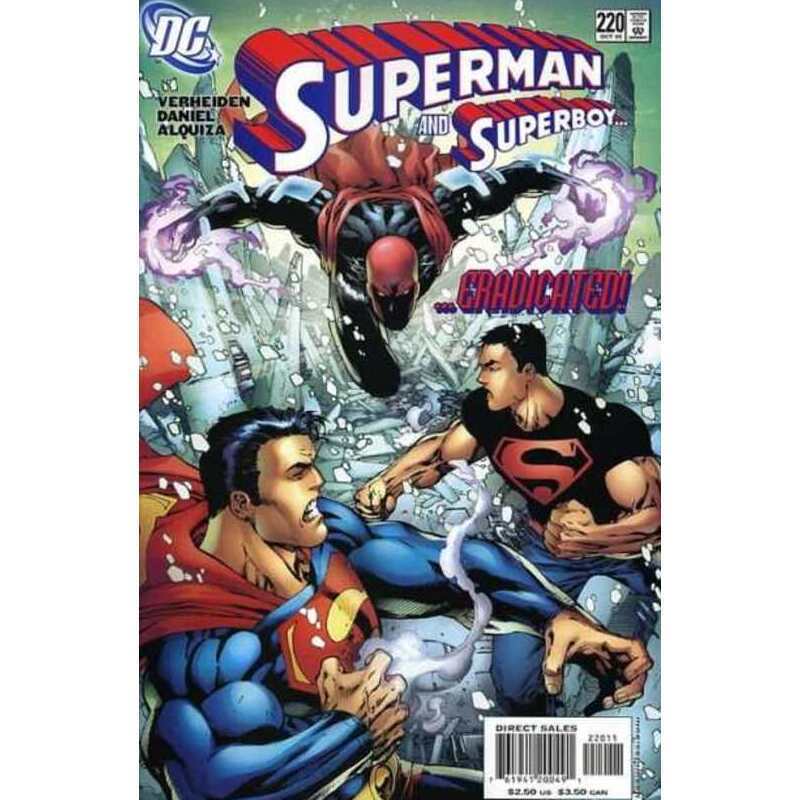 Superman (1987 series) #220 in Near Mint + condition. DC comics [x&