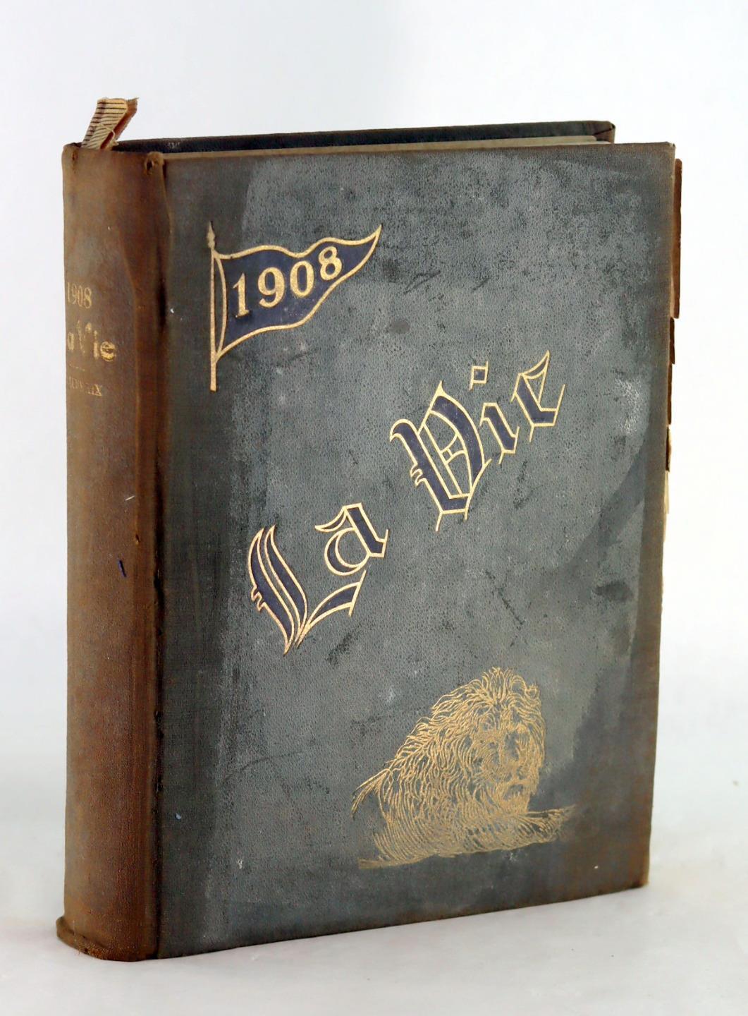 1908 La Vie Yearbook for the Pennsylvania State College Penn State University