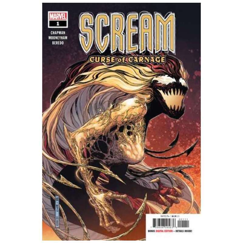 Scream: Curse of Carnage #1 in Near Mint + condition. Marvel comics [n/