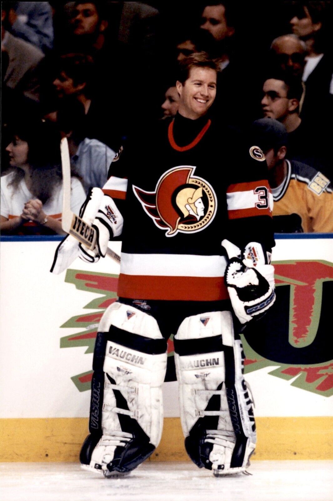 PF33 1999 Orig Photo RON TUGNUTT OTTAWA SENATORS GOALIE NHL HOCKEY ALL-STAR GAME