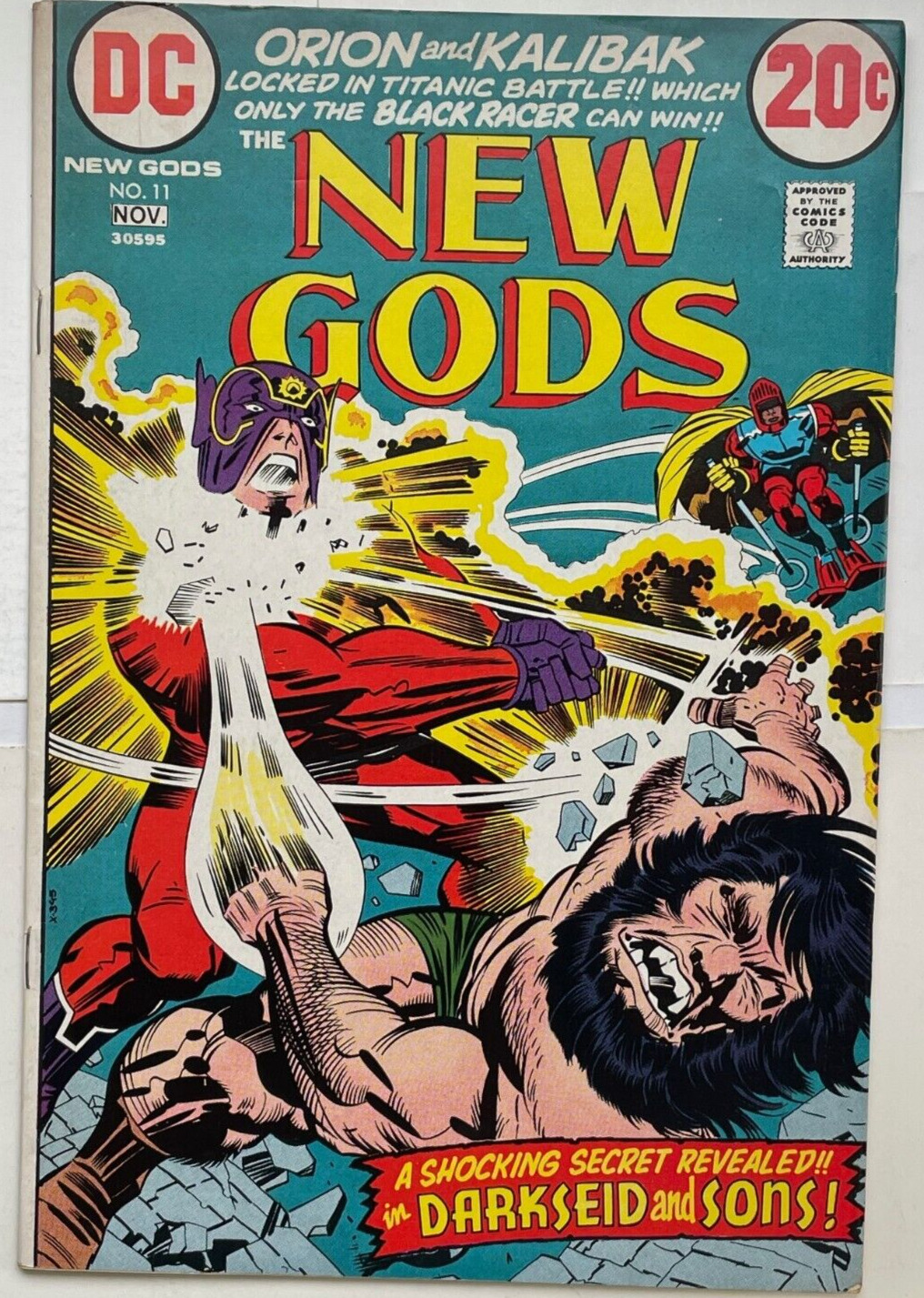 New Gods #11 -DC COMICS -1972 **FINAL KIRBY ISSUE**