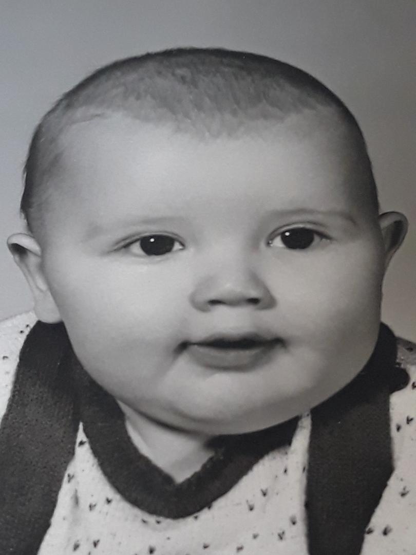 Antique Vintage Photo HAPPY SMILING CHUBBY BABY BOY