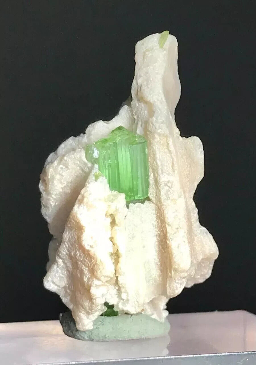 Beautiful Tourmaline Crystal Minerals Specimen from Afghanistan 11 Carats #F
