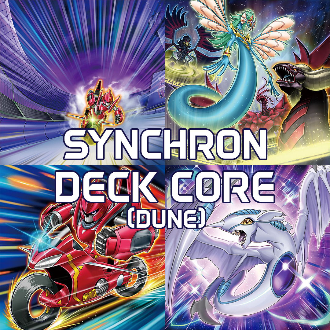YuGiOh Synchro Synchron DUNE Deck Core Bundle 21 Cards