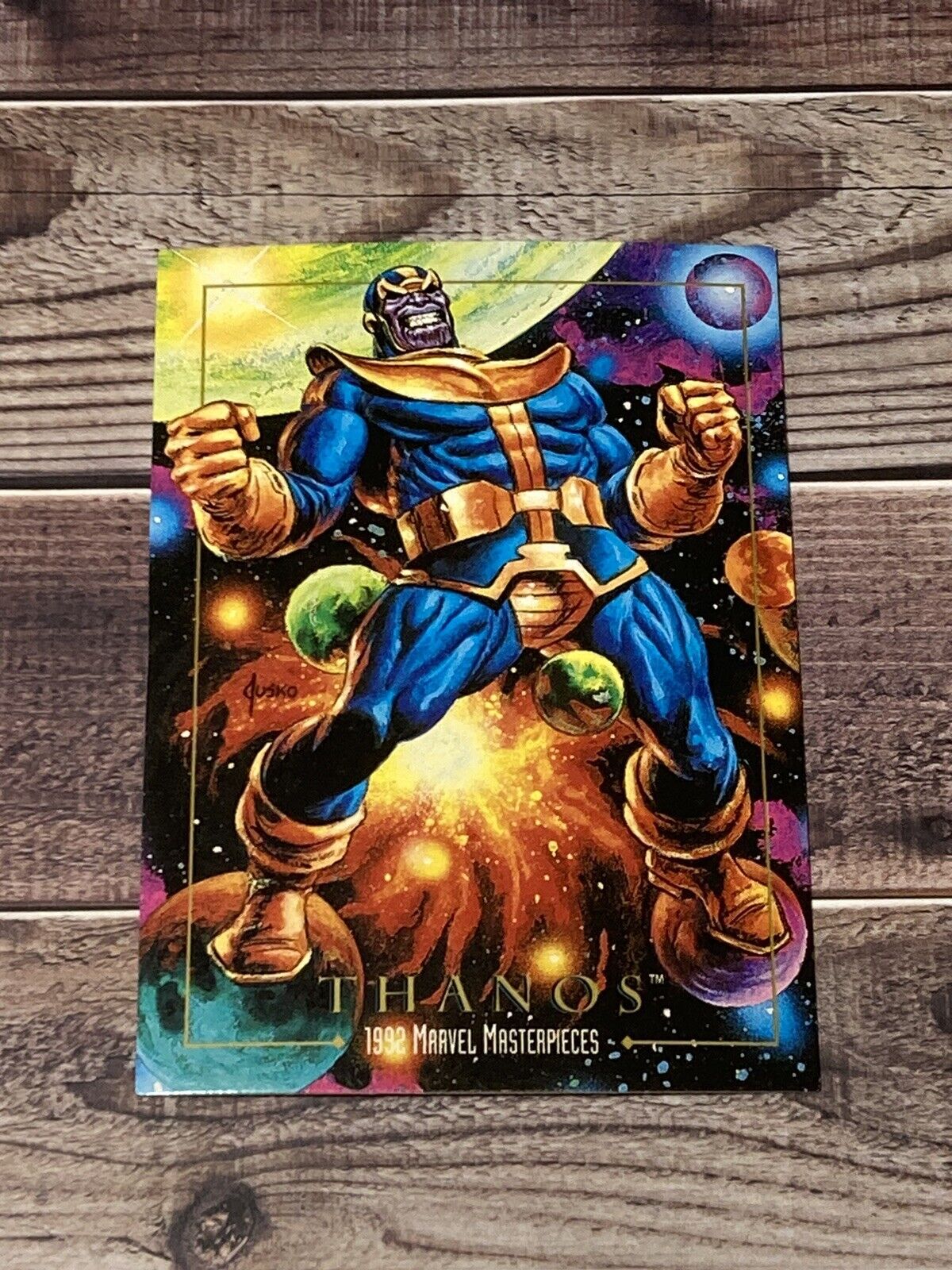 1992 Skybox Marvel Masterpieces  Thanos #83