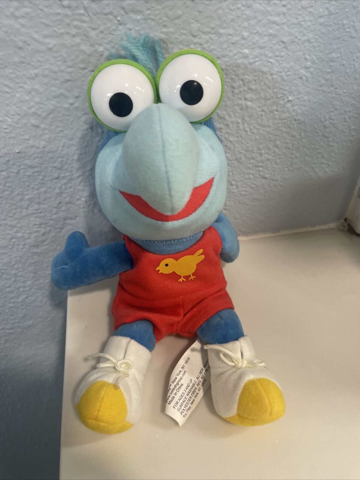 RARE 2003 MUPPET BABIES BABY GONZO THE GREAT Plush Toy
