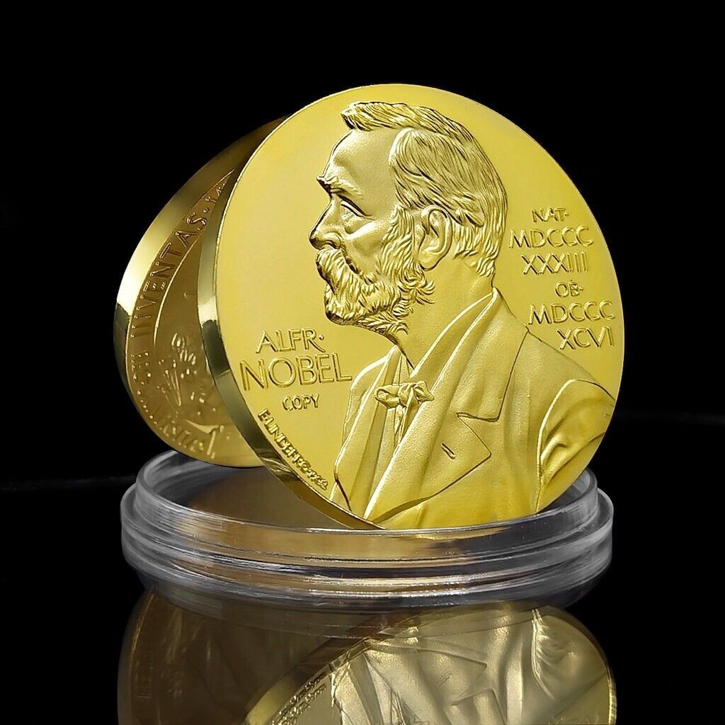 Alfred Nobel Peace Prize Founder Rare Coin