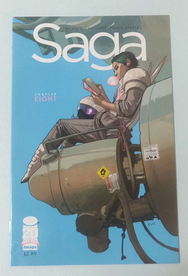 Saga #8 (2012) Image Comics Cover A 1st Print -  Key 1st Gwendolyn