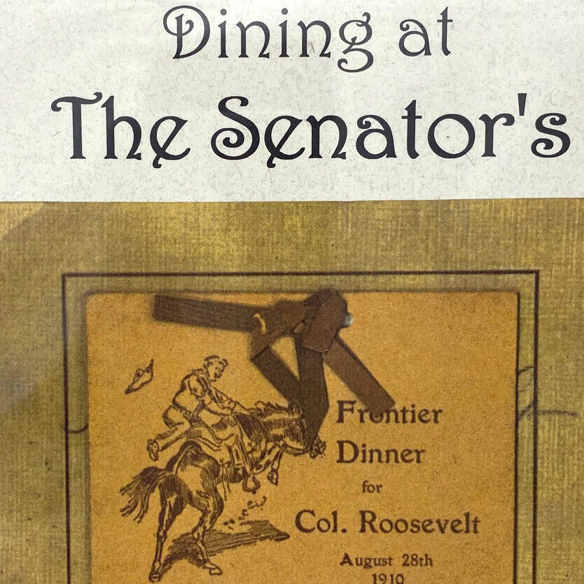 Vintage The Senator Terry Bison Ranch Resort Restaurant Menu Cheyenne Wyoming