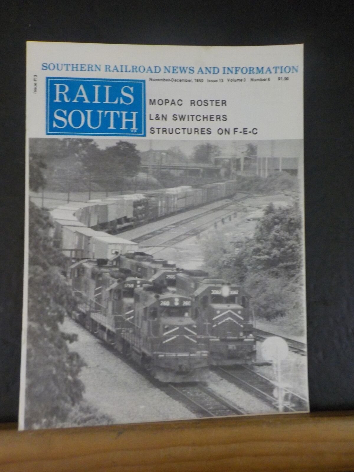 Rails South #13 1980 November-December MOPAC Roster L&N Switchers