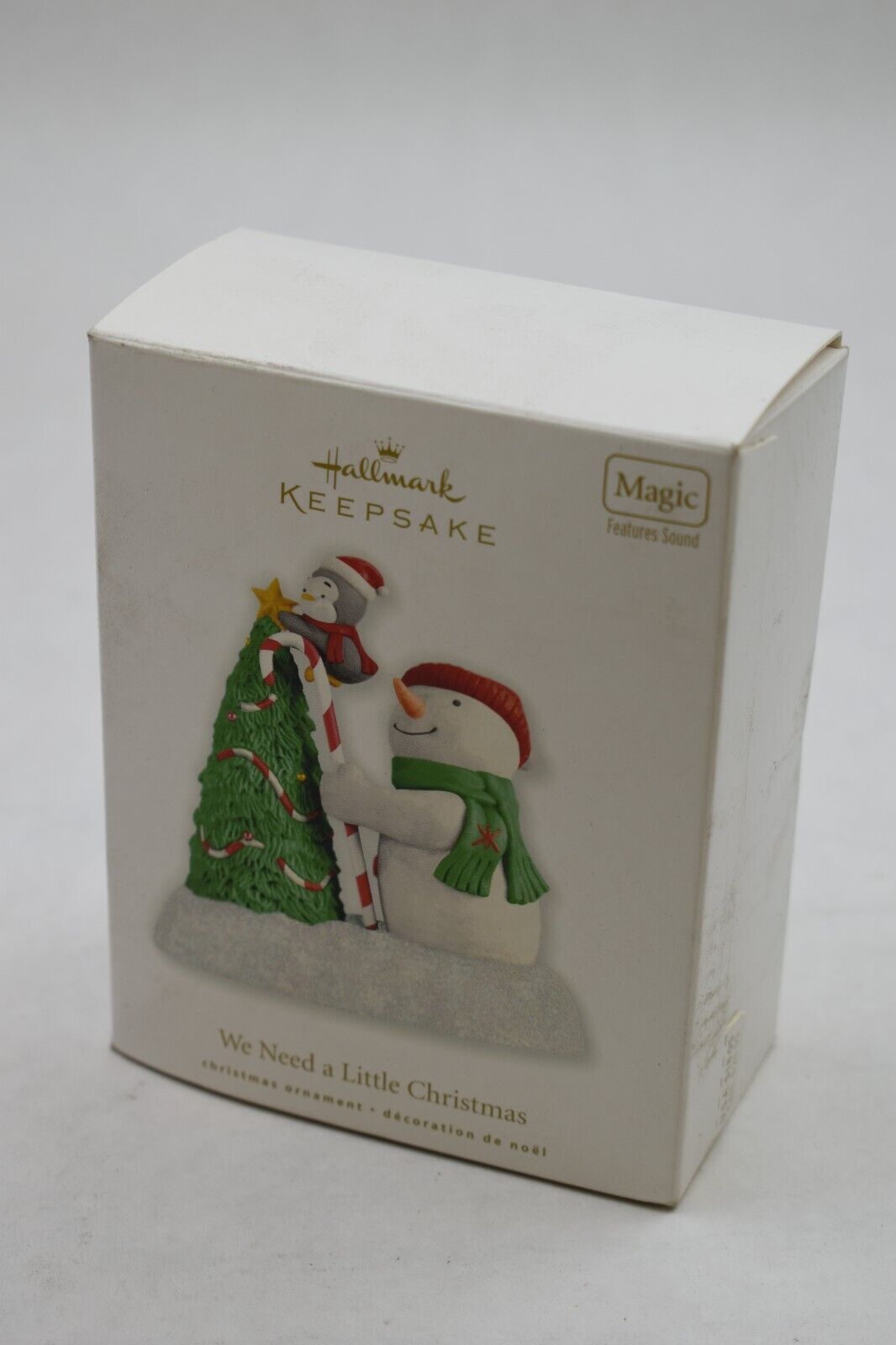 2010 Hallmark Keepsake We Need a Little Christmas Ornament Magic Sound READ DESC