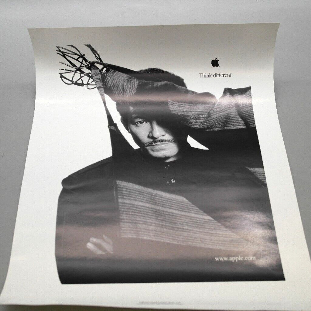 1999 Apple Computer Think Different Issey Miyake Ad Proof TWBA CHIAT/DAY