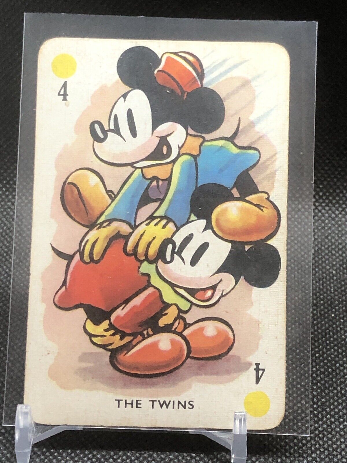 1939 Pepys, Disney  Mickey's Fun Fair w/red Back The Twins