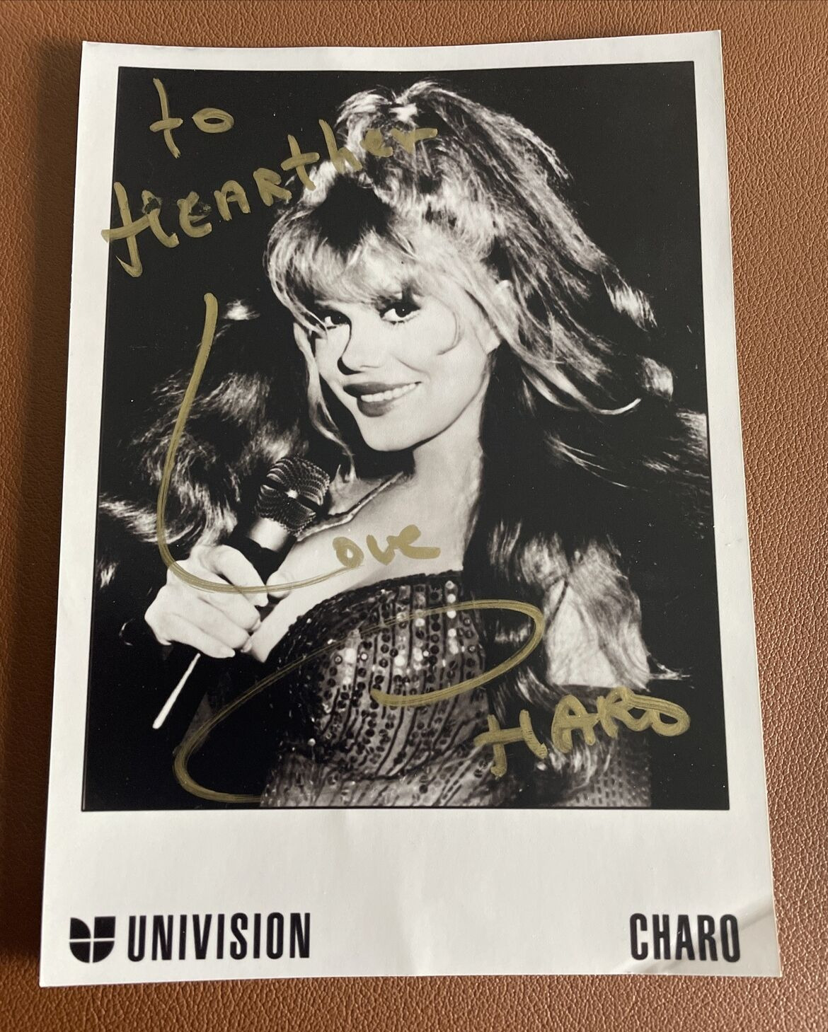 Charo Signed Photograph 5\