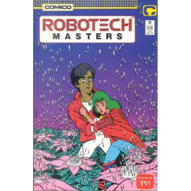 Robotech Masters #21 Comico comics NM minus Full description below [t%