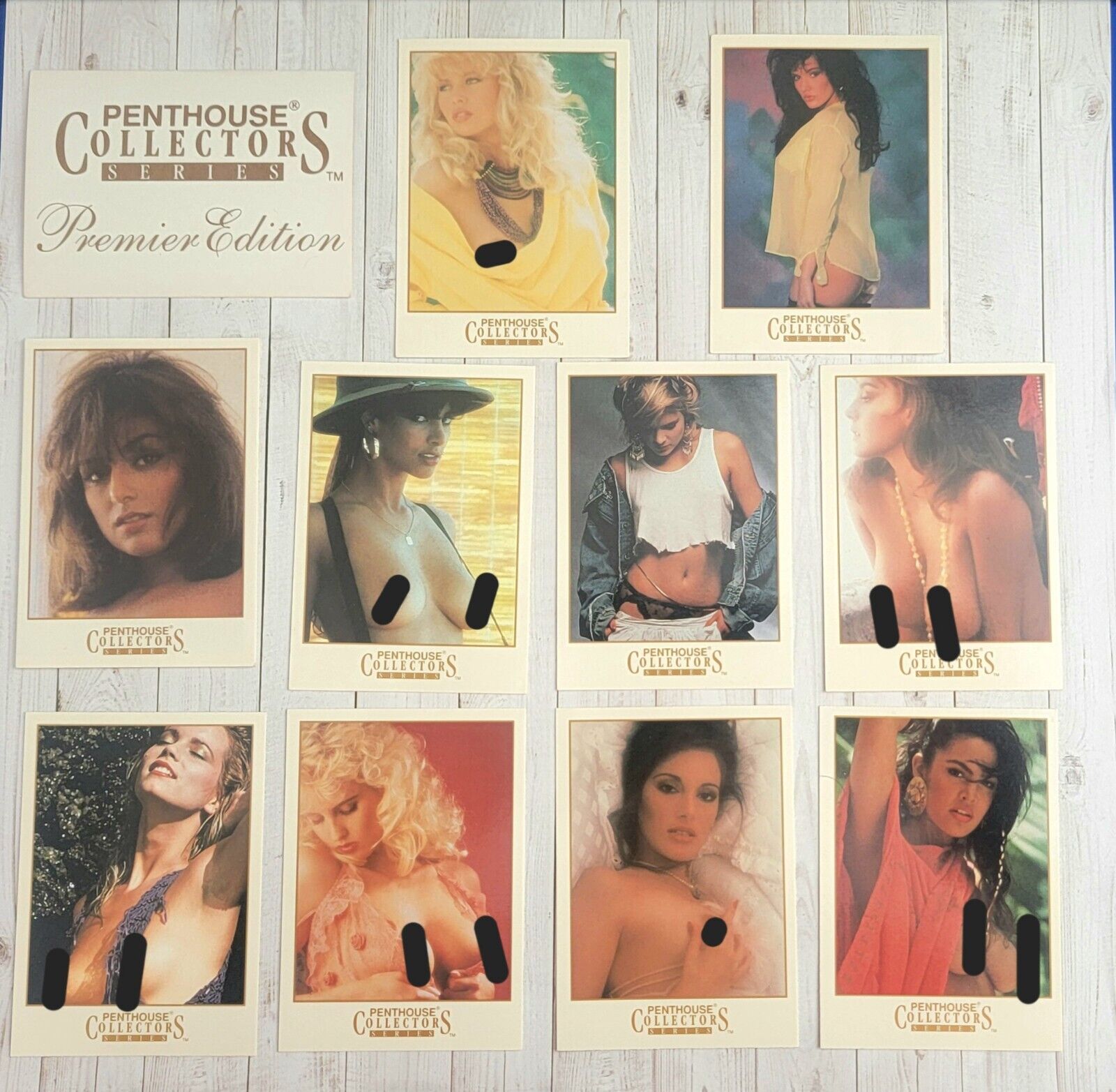 Vintage Penthouse Collectors Series, Adult Trading cards 1992 Edition