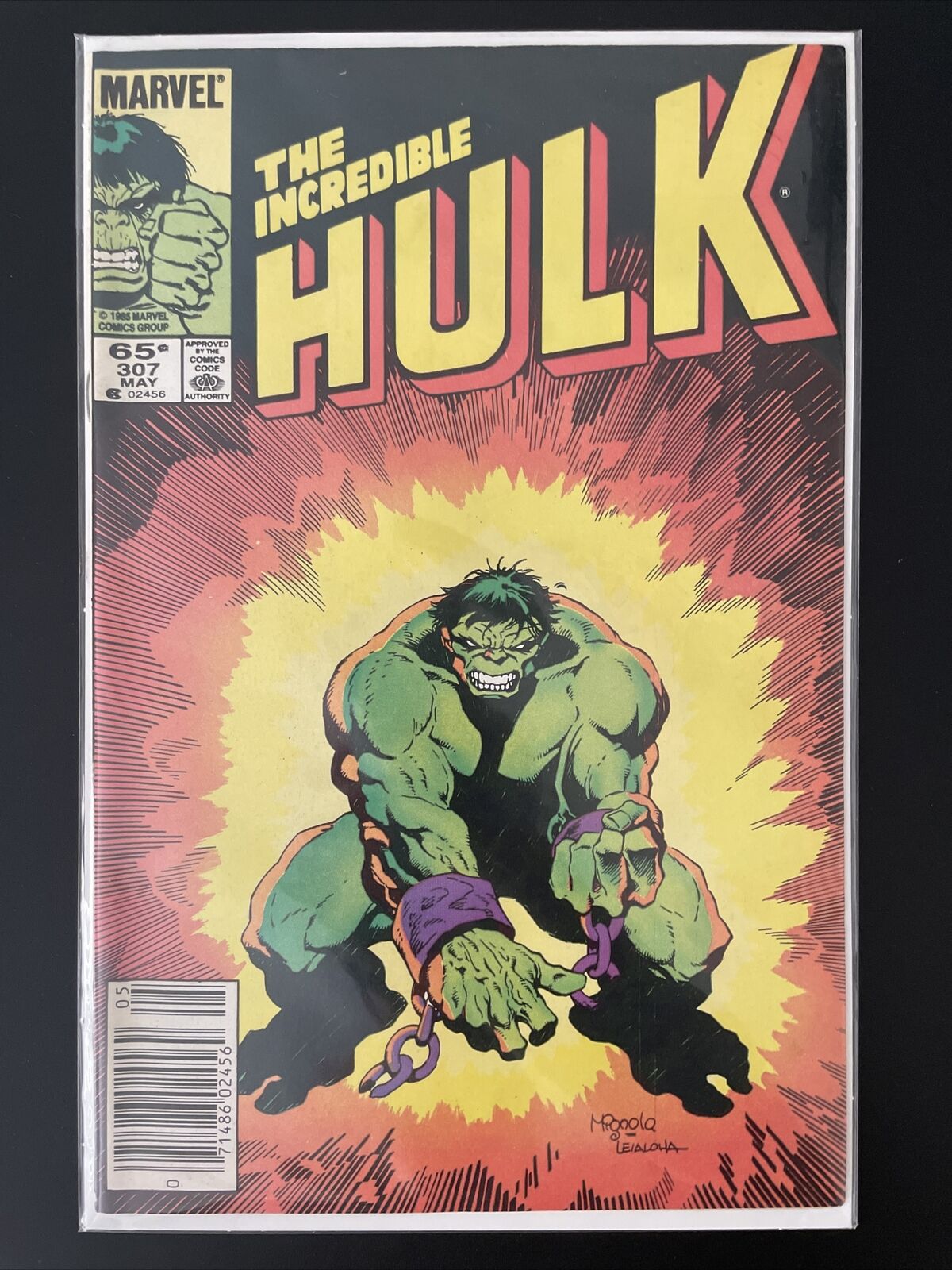 The Incredible Hulk #307 (Marvel) Newsstand