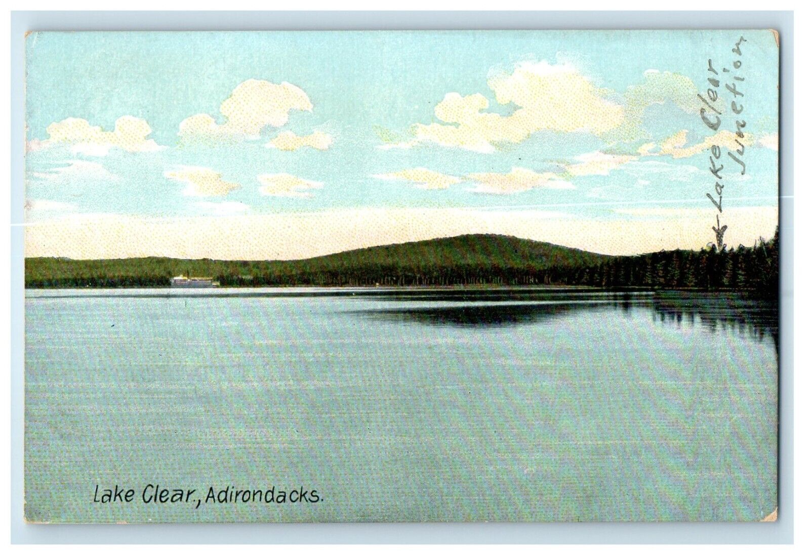 c1910\'s View Of Lake Clear Adirondacks New York NY Unposted Antique Postcard
