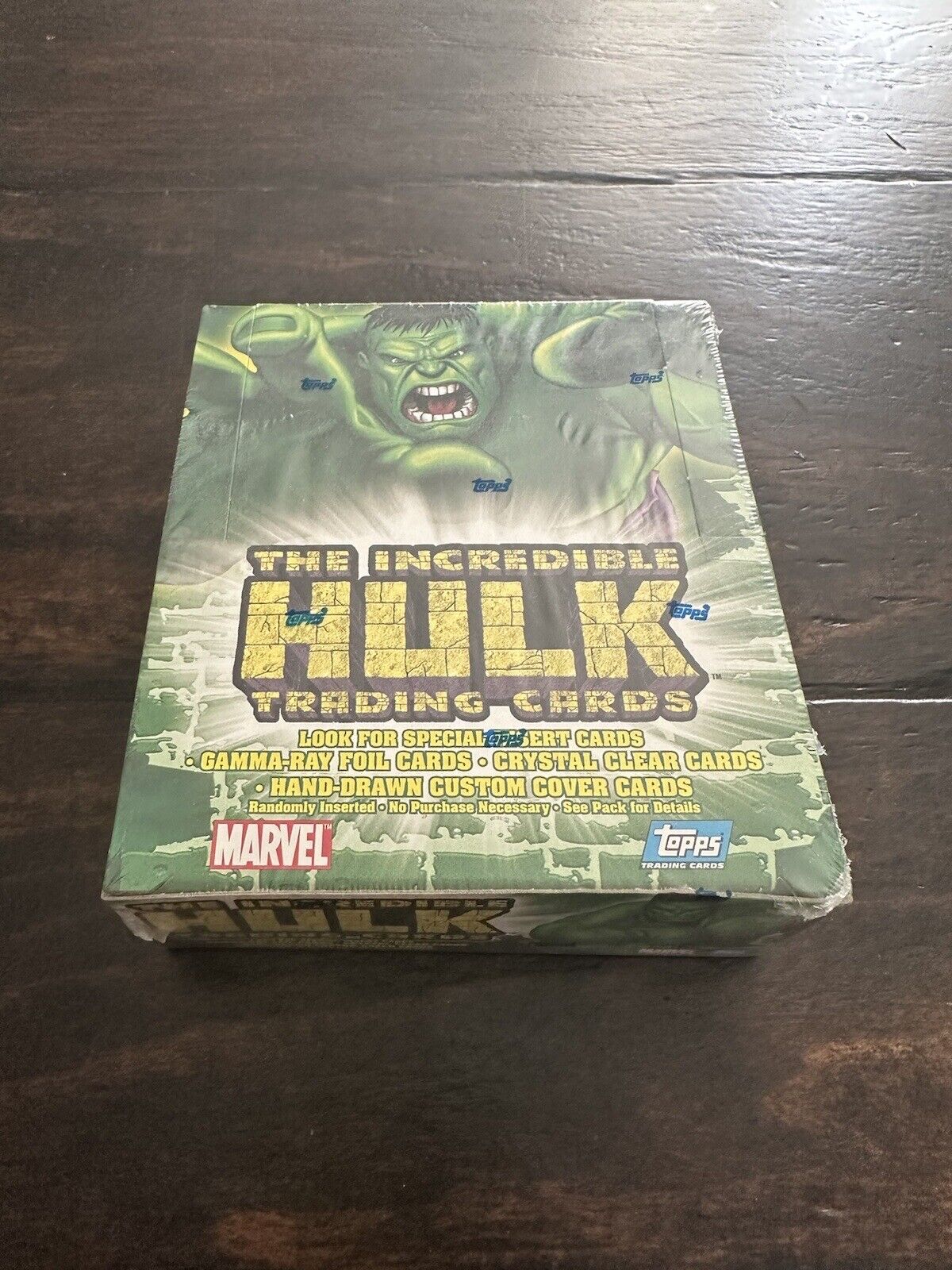 The Incredible Hulk Trading Cards - Sealed Box - Topps