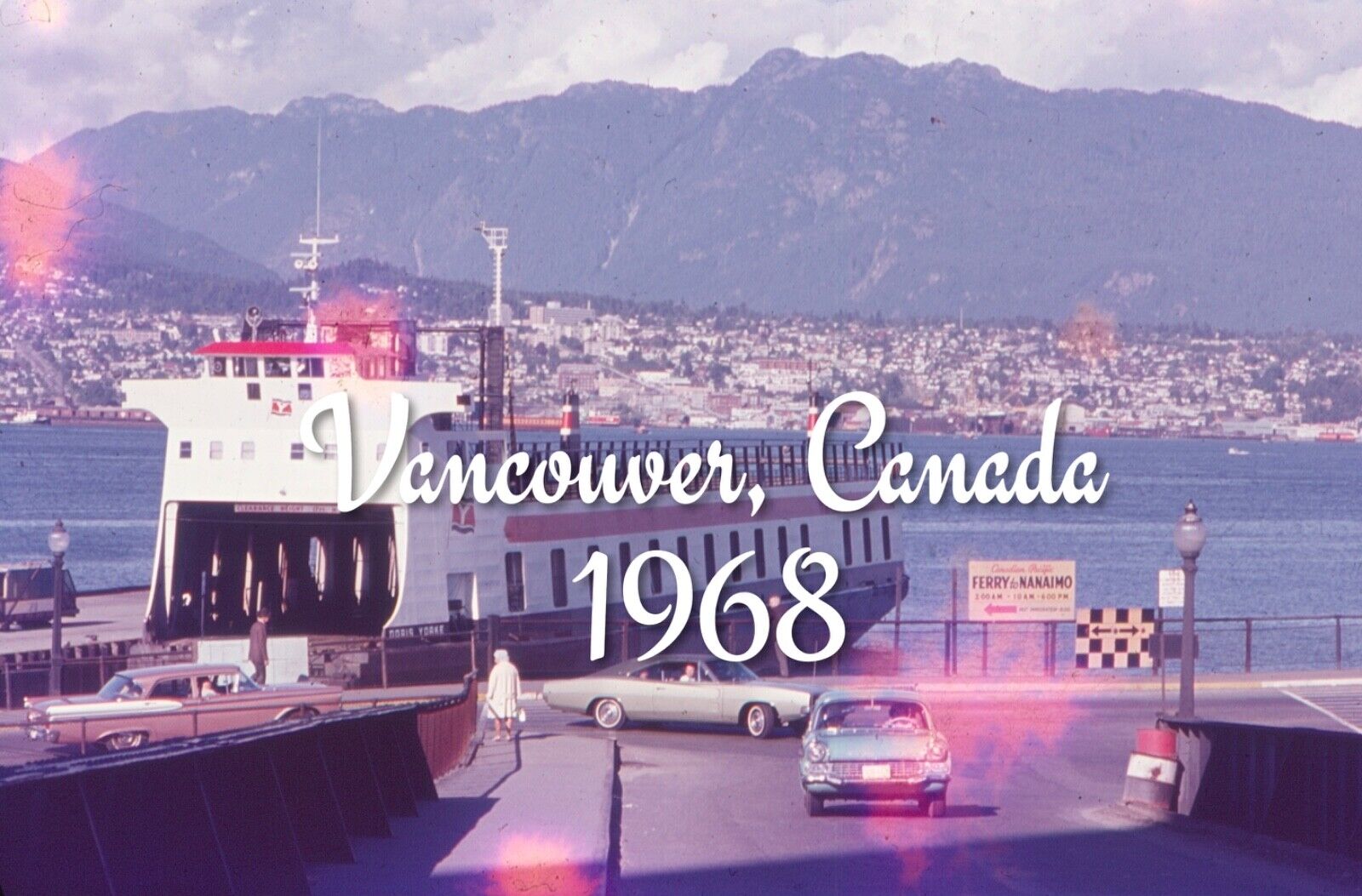 4 - 35mm slides Vancouver, Canada - 1968
