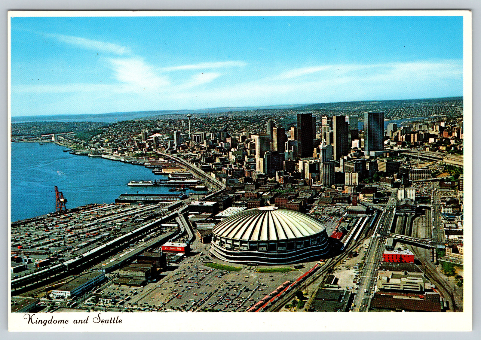 c1970s  Kingdome Seattle Washington Stadium Vintage Postcard
