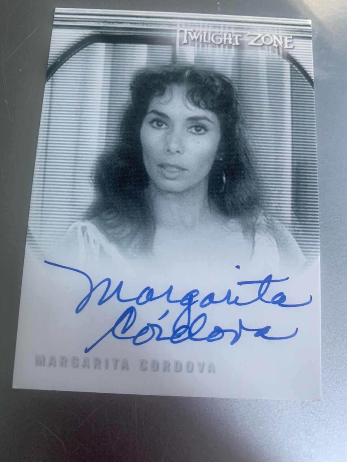 Twilight Zone Autograph Card Margarita Cordova A143