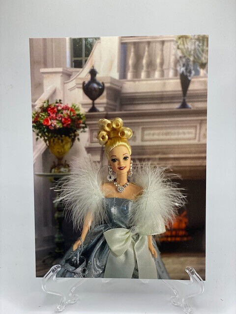 Brand New Silver Royale Barbie Postcard/Art Print