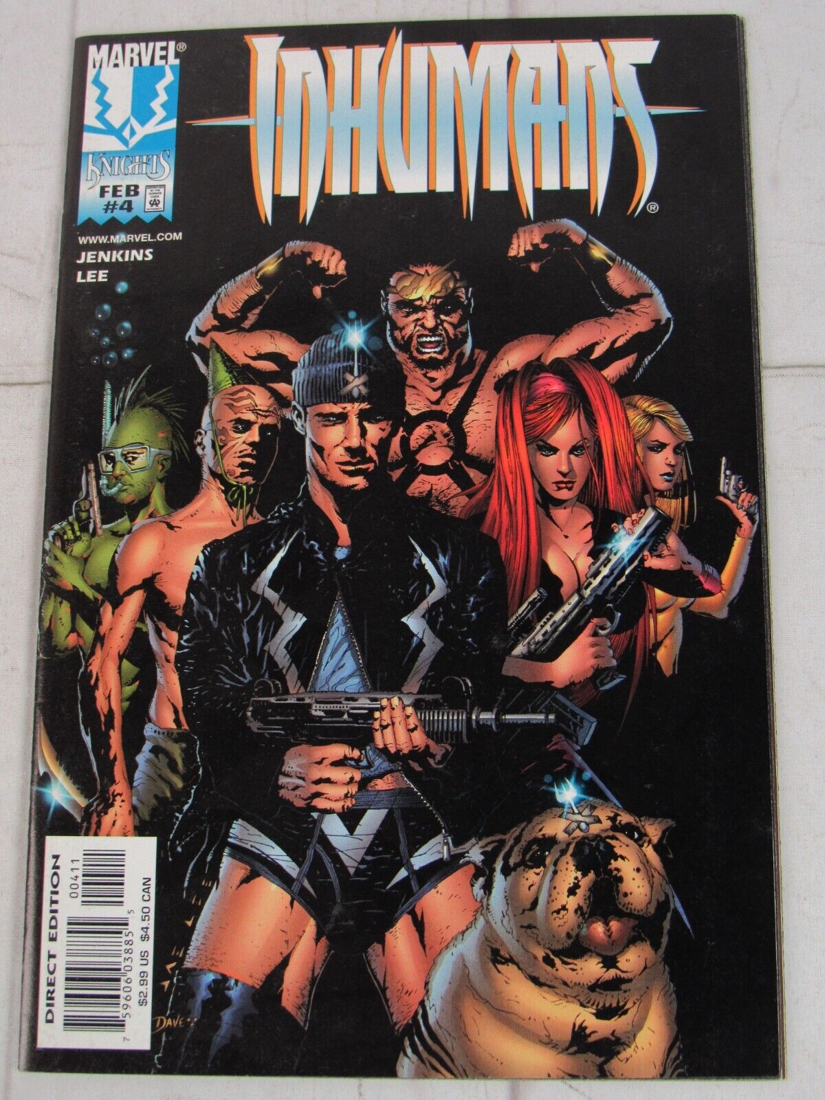 Inhumans #4 Feb. 1999 Marvel Comics