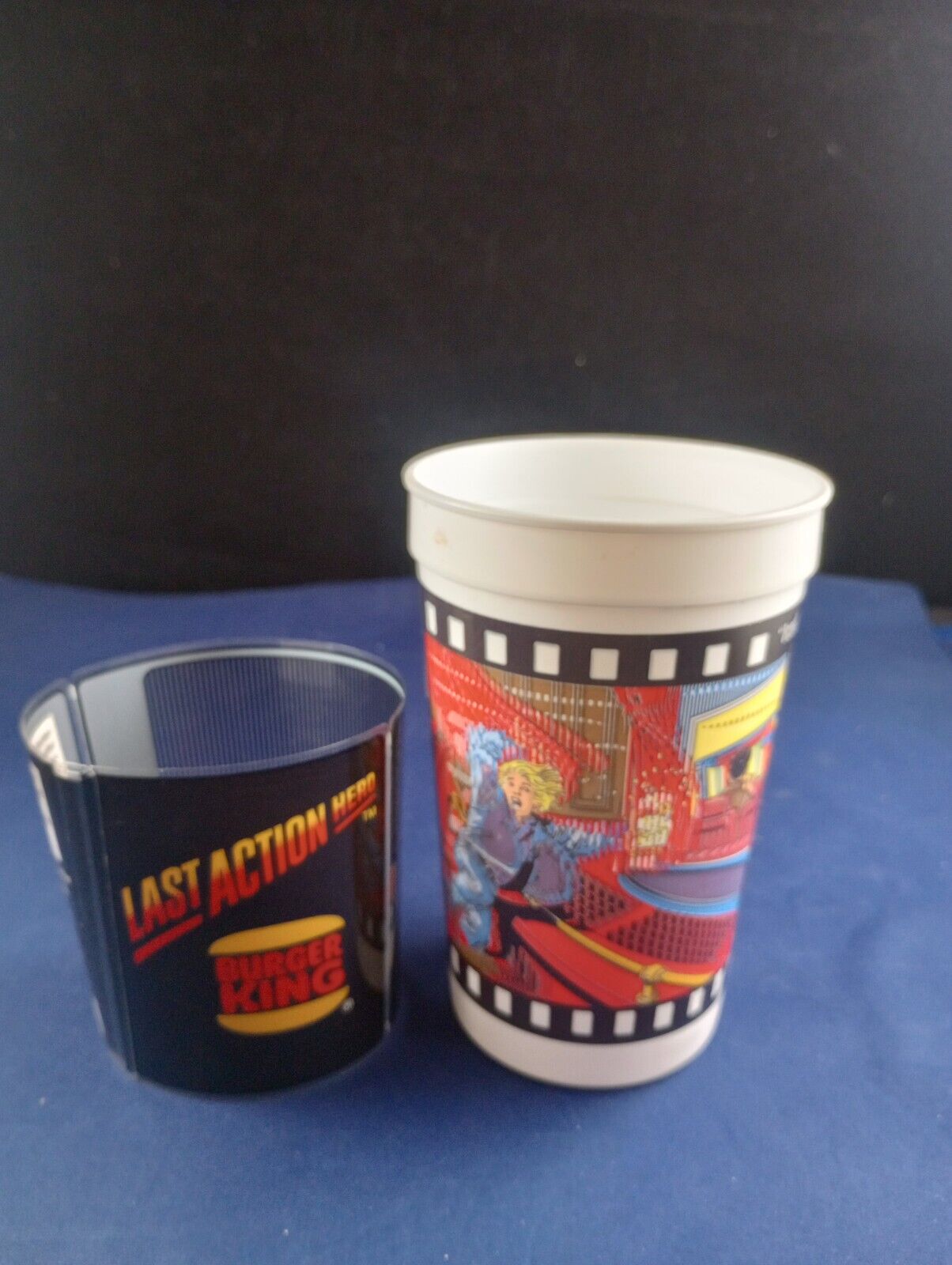 Vtg 1993 Burger King Last Action Hero Jack Slater Cup *516
