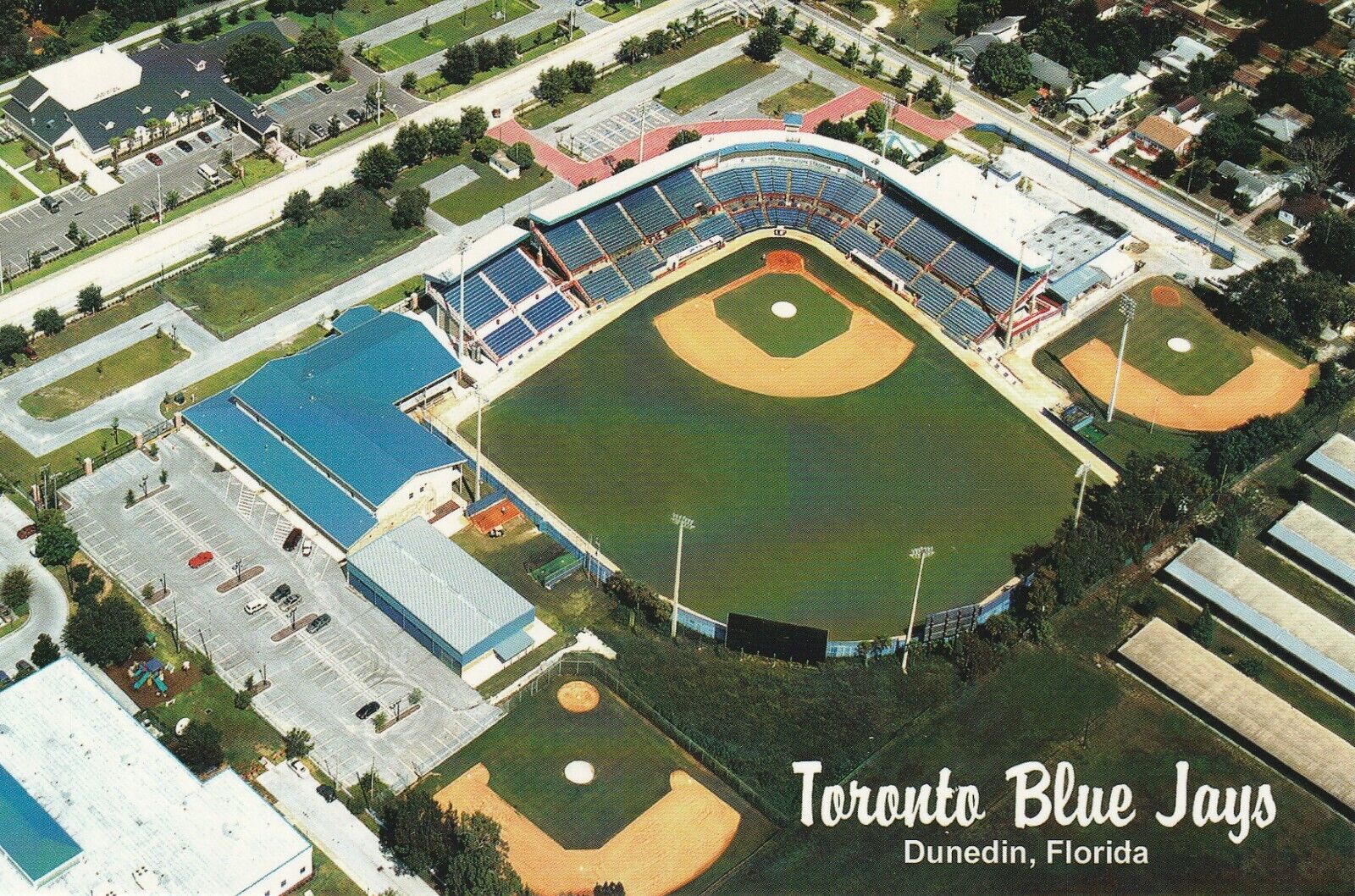 Scarce Spring Training Home of the Toronto Blue Jays Dunedin Stadium Postcard