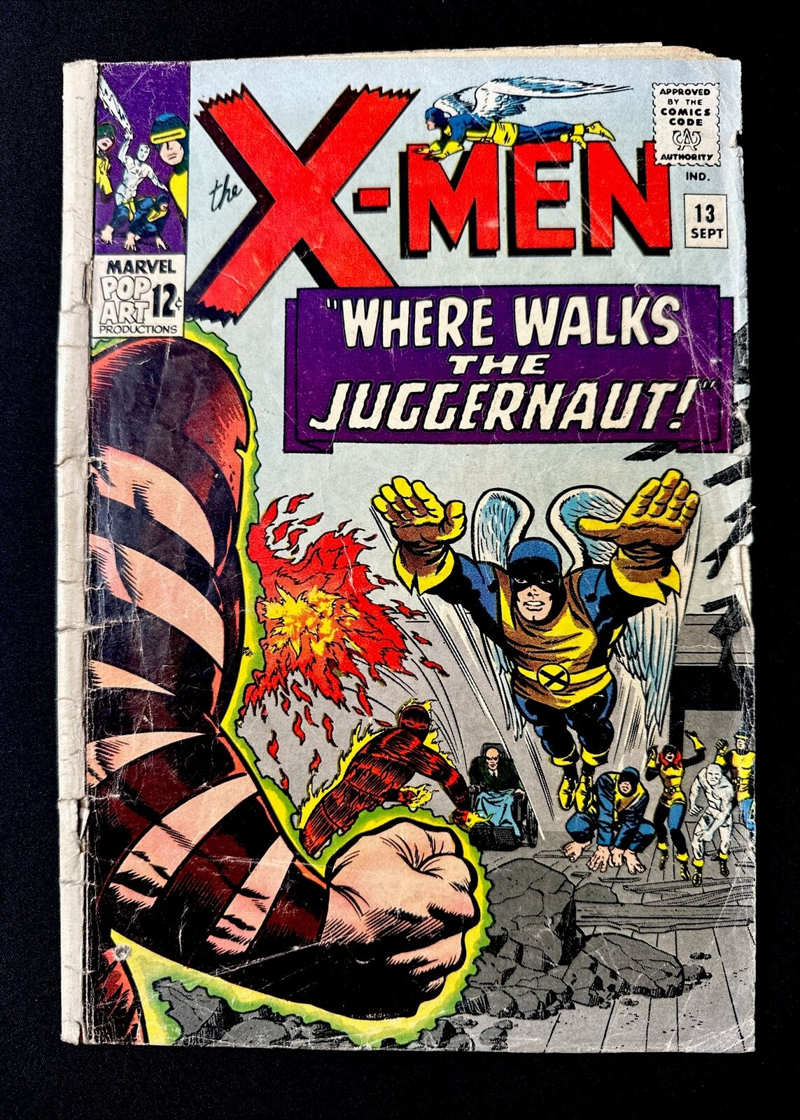 X-Men #13 2nd Appearance Juggernaut Stan Lee Marvel Comic Books Low Grade