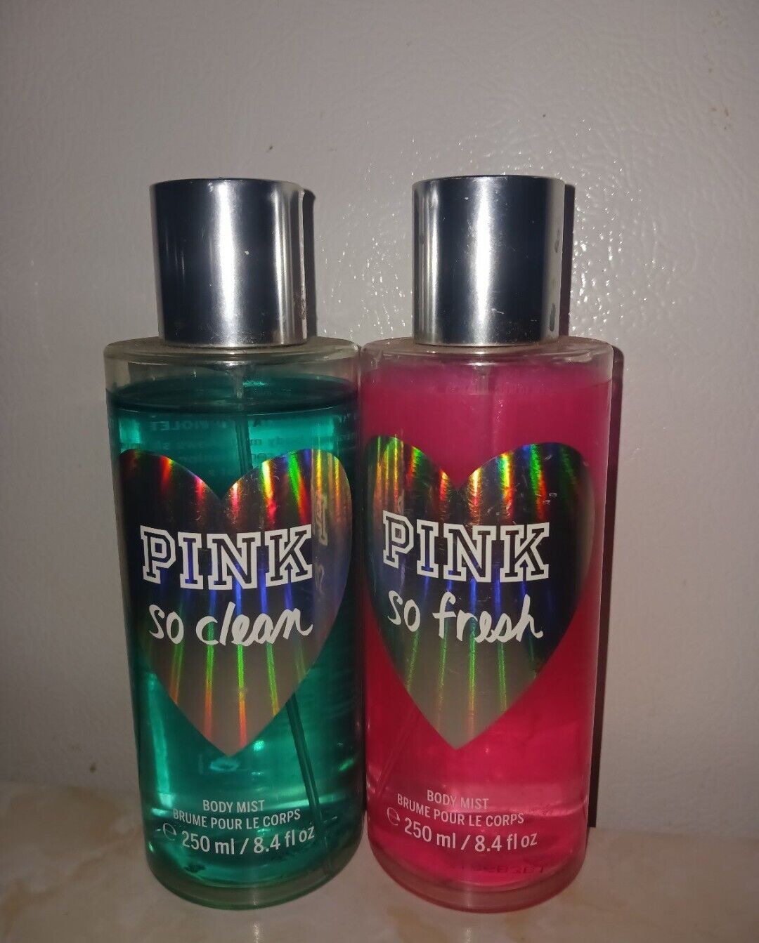 PINK Victoria\'s Secret So Fresh And So Clean 8.4oz RARE Fragrance Mists 